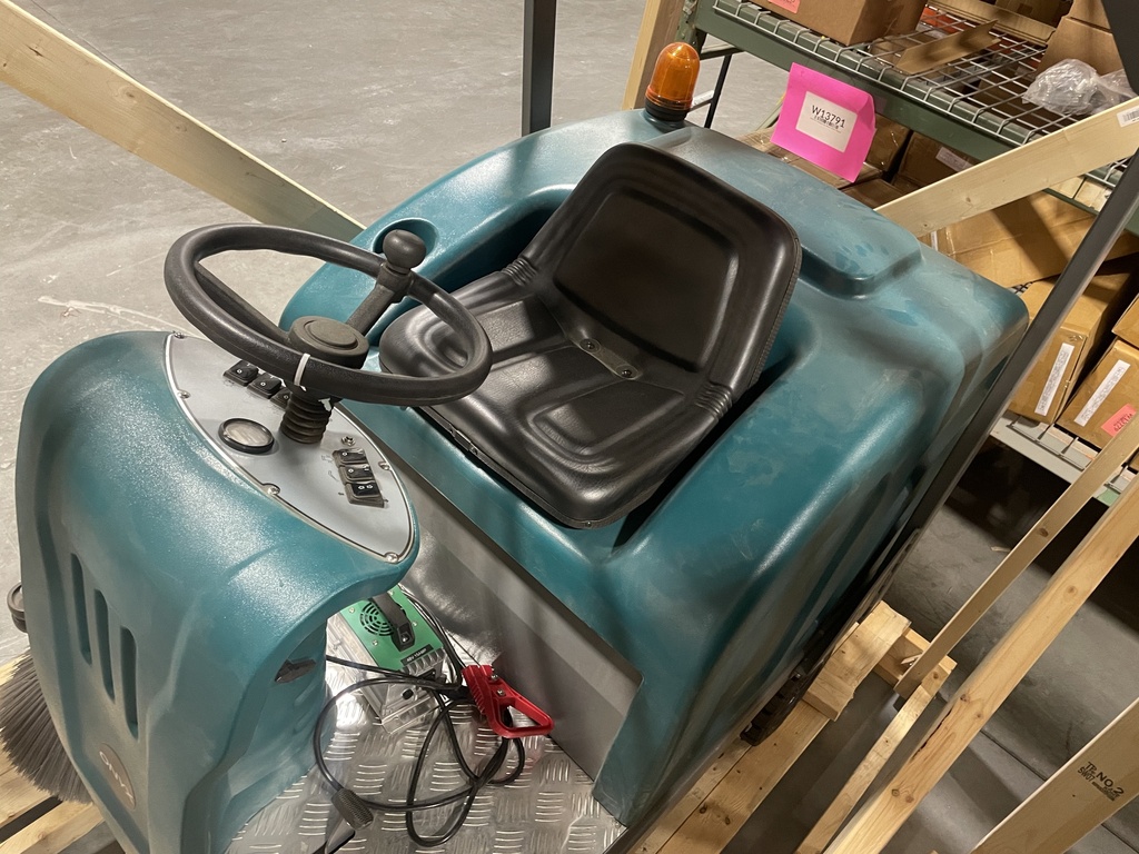 Lightly Used - Battery 50 inch Ride-on Sweeper 