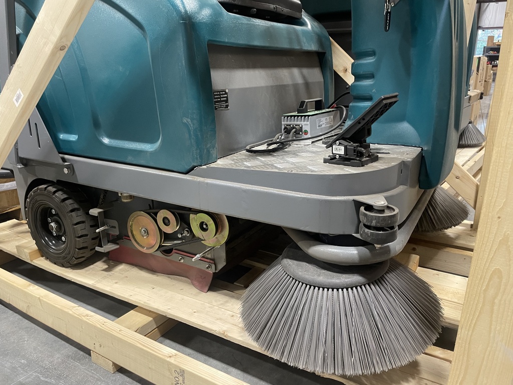 Lightly Used - Battery 50 inch Ride-on Sweeper 