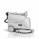 DX15 | Battery Autoscrubber, 15 in. With handle folded in storage position