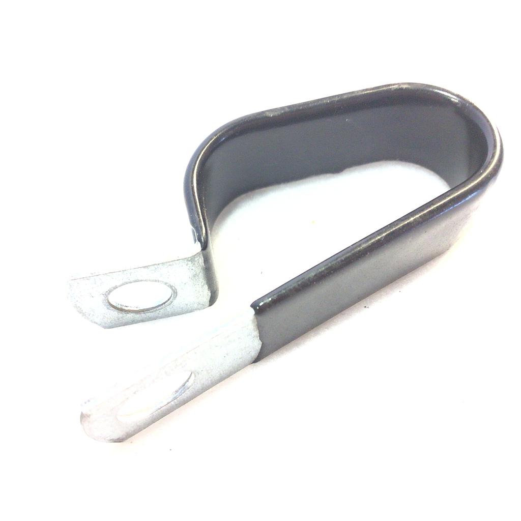 PT-F0709191 | Double P Clamp - 1 in. VINYL CUSHION .406 HOLE DIA