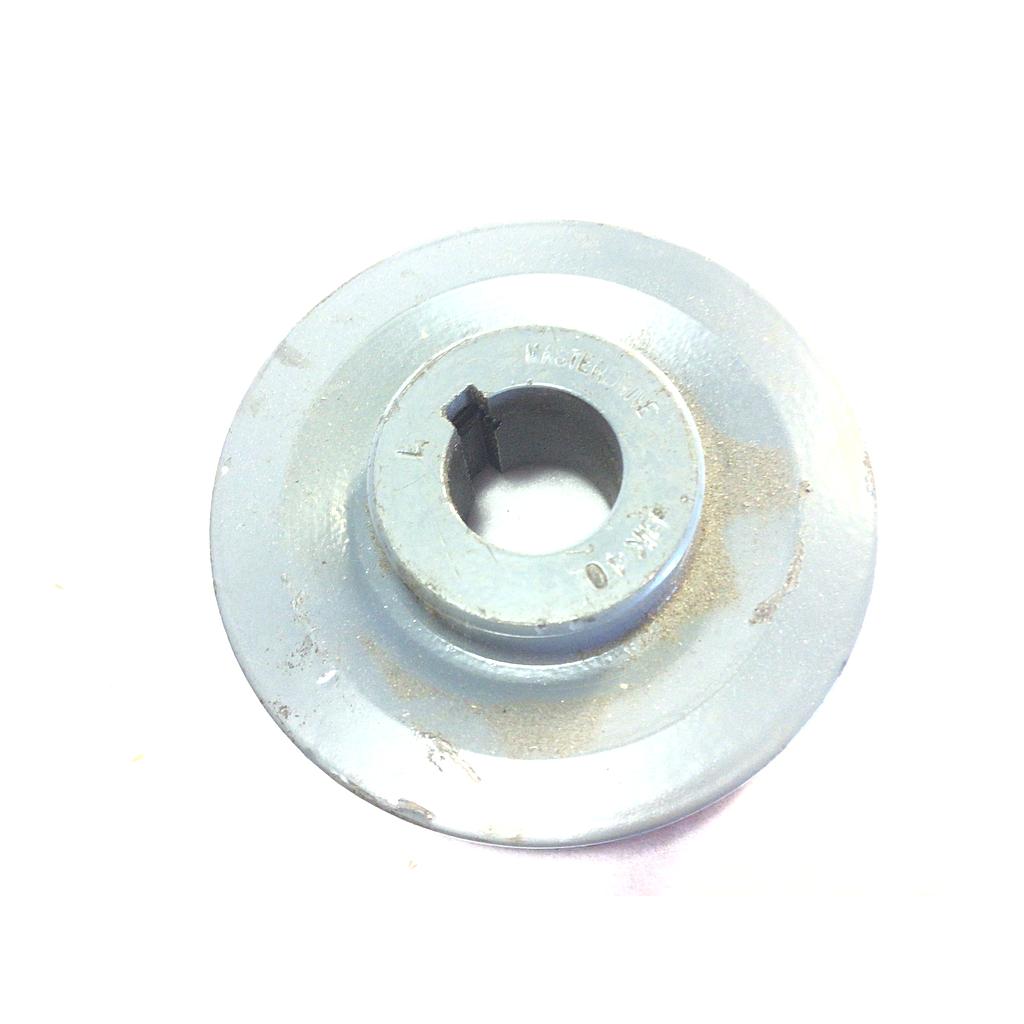 W2040 | Pulley - 4 in BK40- 1 W/2 SS