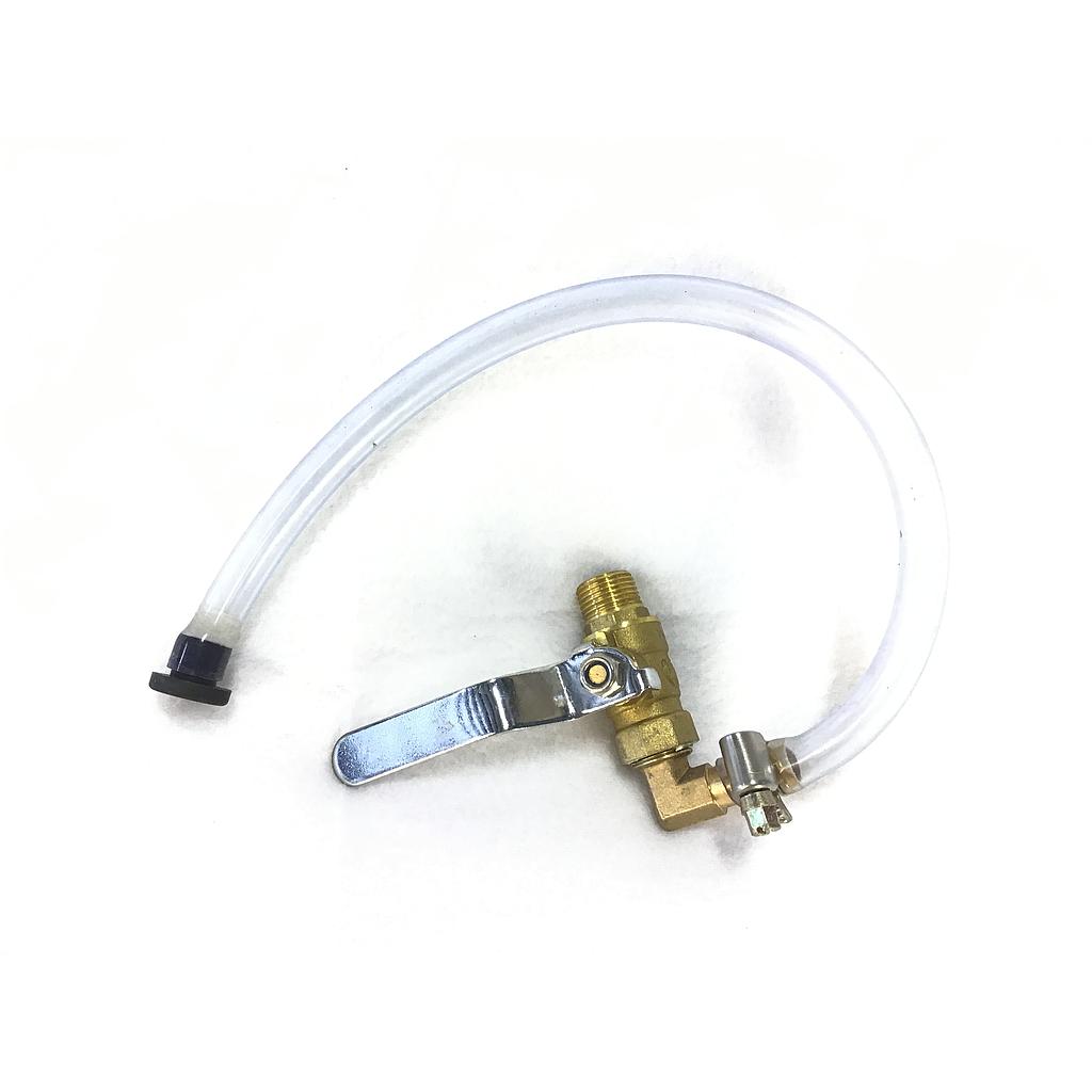 W10397 | Oil Drain Valve ASM, 3/8 NPT, w/ Hose & plug (Repl W10398)