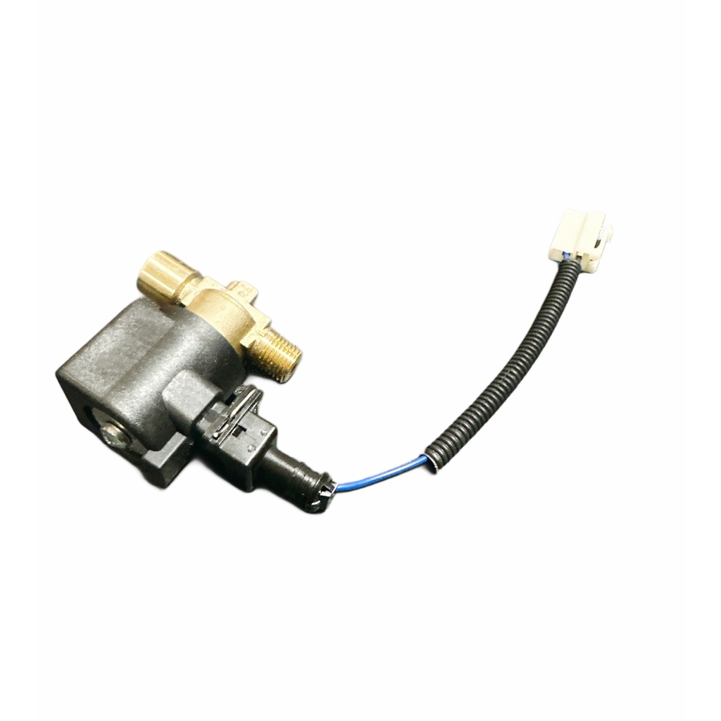 W10752 | Propane Solenoid Shutoff Valve "Lockoff", 12V, brass, 1/4 NPT