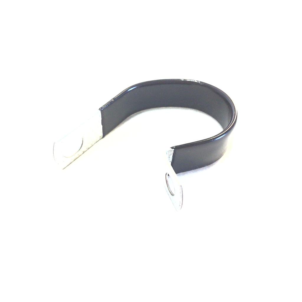 F0708821 | P Clamp - 1-3/4 in. VINYL CUSHION .406 HOLE DIA