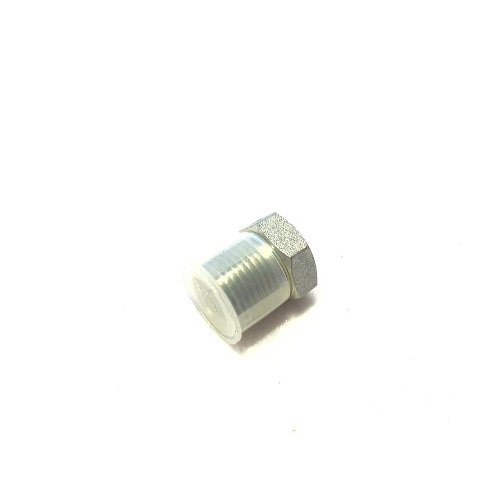 F421370 | Plug - 3/8 NPT, Hex Head, Zinc Steel