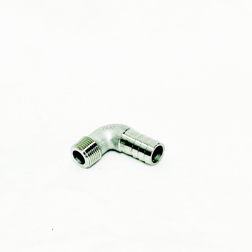 W10981 | Water Elbow, 3/8" BSPT Male x 14mm barb, alt W11410