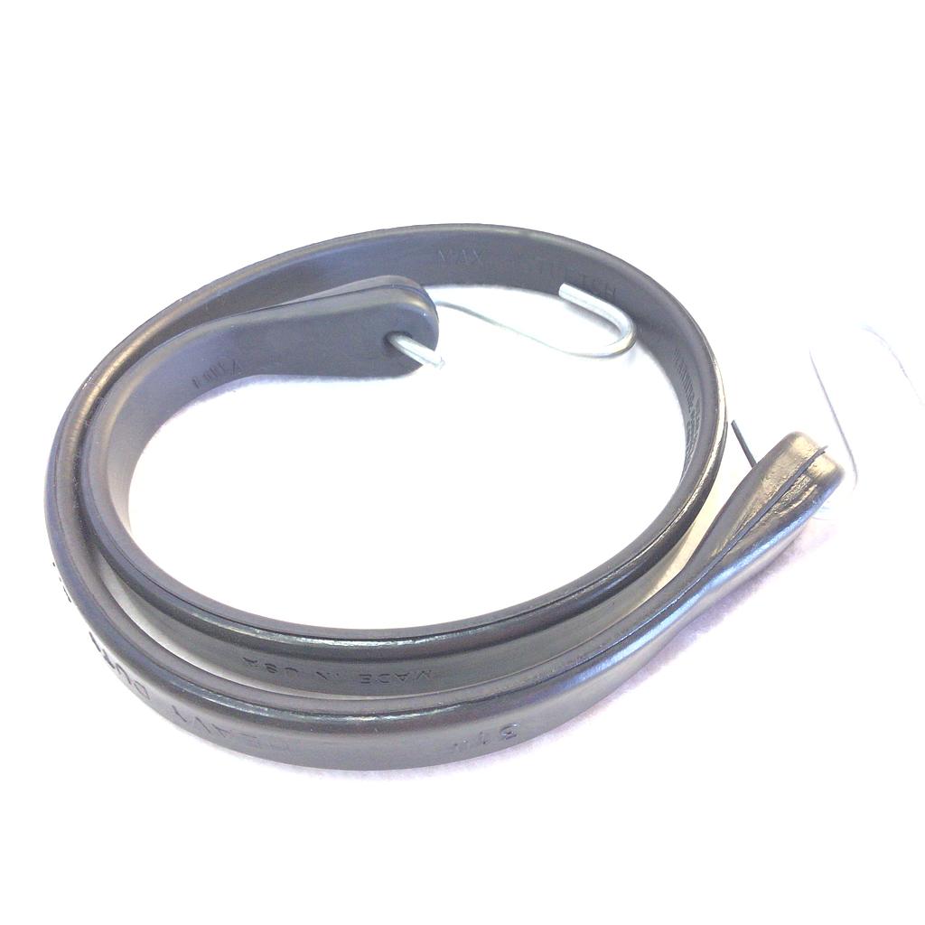 W11236 | Rubber Strap - 35" w/ Hooks (31" Rubber)