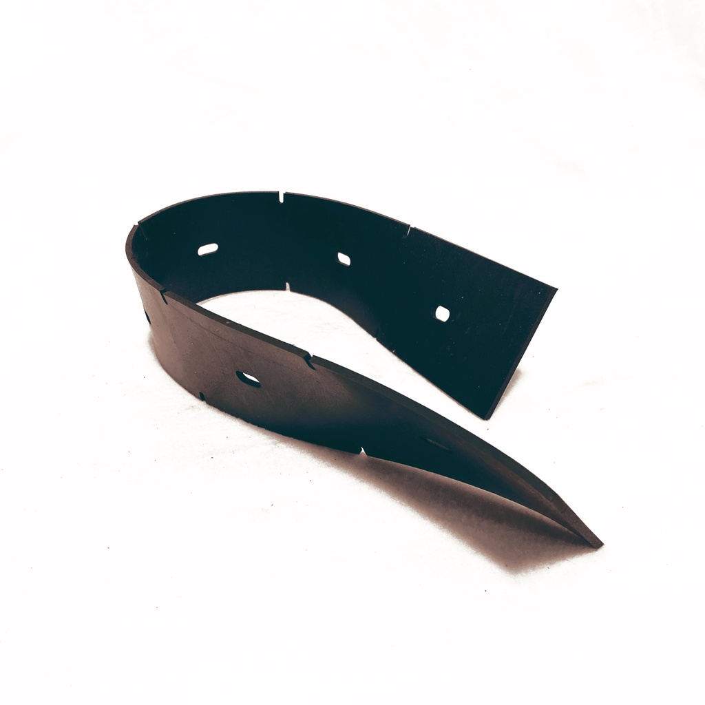 W12393 | Squeegee Blade, front - 28" (Rubber)