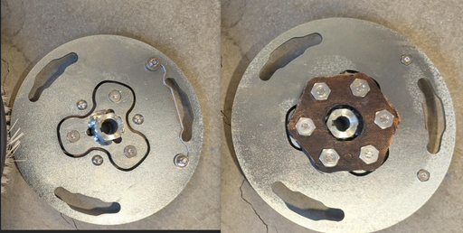 W14072 | Three-Lug Driver w/ Flex Coupler