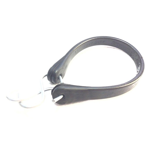 W10573 | Rubber Strap - 19" w/ Hooks (15" Rubber)