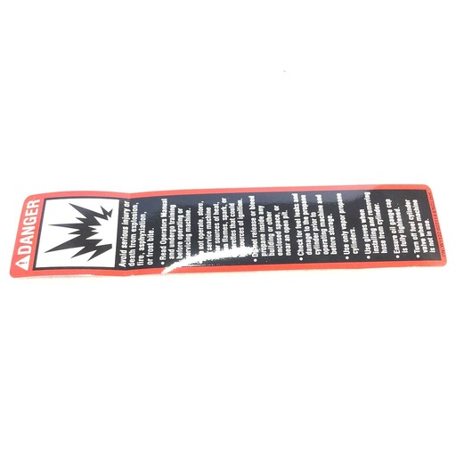 PT-W1122 | ENVIROGARD DANGER DECAL