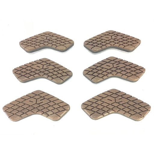 DRSC0100 | DuraPad Hybrid Copper Diamond - 100 Grit, 6pk