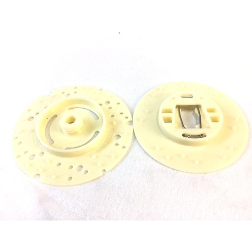 W1501 | CENTER LOCK Clip On (White)