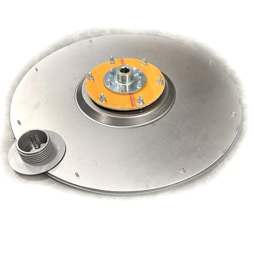 W10669 | 27" Metal Pad Driver ASM - Hex Stock Hub, bolt lock