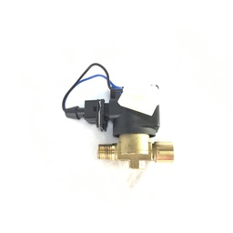 W10752 | Propane Solenoid Shutoff Valve "Lockoff", 12V, brass, 1/4 NPT