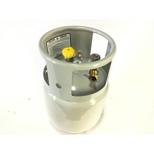 PT-10353VPS | Horizontal Propane Cylinder 20lb VAPOR STEEL RH REGO