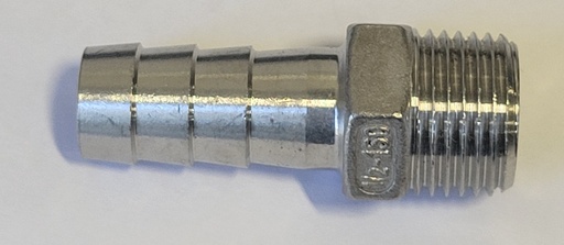 W12586 | Straight Adapter, 1/2" MNPT x 16mm, alt W12191