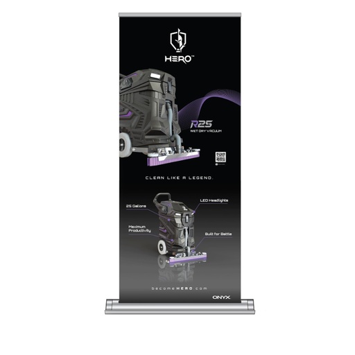 W13833 | HERO Banner - R25 Wet Dry Vac