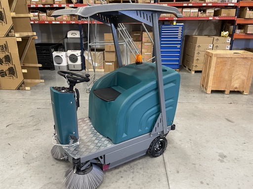 Lightly Used - Battery 42 inch Ride-on Sweeper 